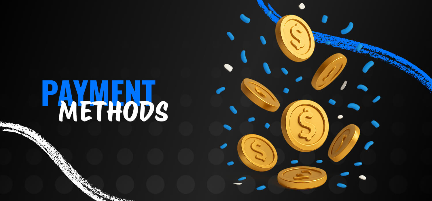 available payment methods 1Win